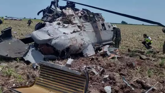 Caja negra de helicóptero de la Marina que se desplomó en Sinaloa se enviará a Estados Unidos Caja negra de helicóptero de la Marina que se desplomó en Sinaloa se enviará a Estados Unidos