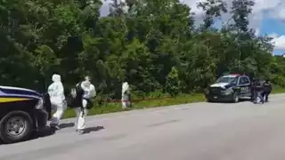 El cuerpo fue trasladado al Semefo para realizar la necropsia, lo que determinará causa de muerte