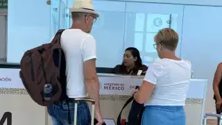 Detienen a dos colombianos en el Aeropuerto de Campeche 