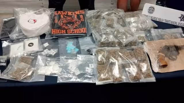 Se decomisaron narcóticos.