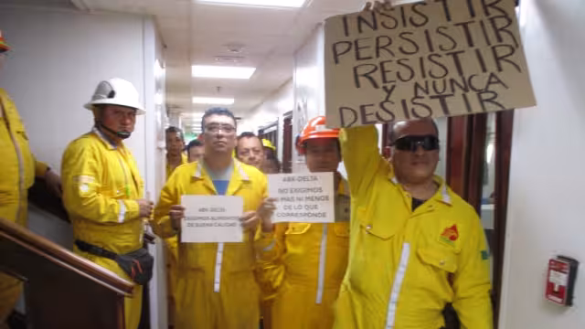 Las protestas continuarán debido a la falta de pagos y la corrupción