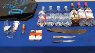 Los hoy detenidos fueron trasladados a los separos de la FGE