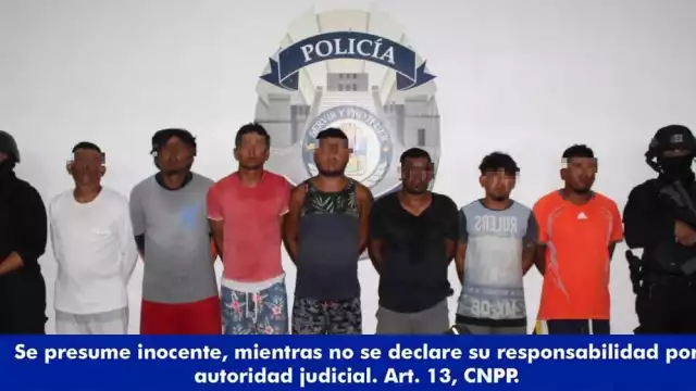 Los detenidos y lo asegurado quedaron a disposición de las autoridades correspondientes