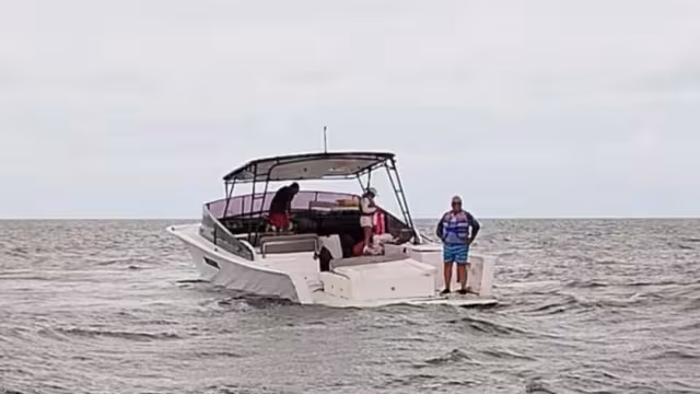 La embarcación se encontraba a 10 millas náuticas de la playa de San Felipe