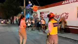 Por fortuna No hubo lesionados, pero al ocurrir en plena noche,  generó pánico sólo entre los habitantes de la cuartería