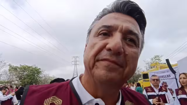 Raúl Pozos Lanz, titular de la Secretaría de Educación de Campeche, ha intervenido en el caso del CBTIS 9