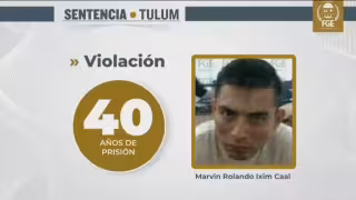 Condenan a 40 años de prisión a extranjero por la violación de su hijo en Tulum