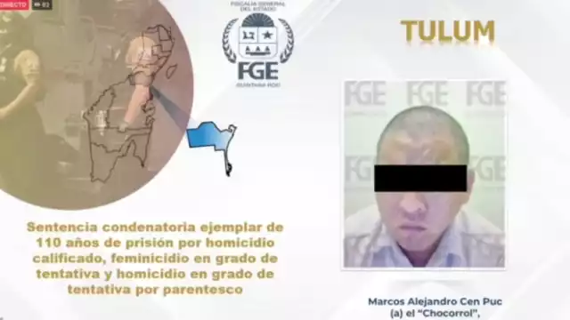 El sentenciado fue identificado como Marcos Alejandro, mientras que su cómplice sigue prófugo