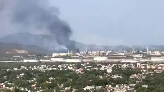 El incendio se veía desde muy lejos El incendio se veía desde muy lejos