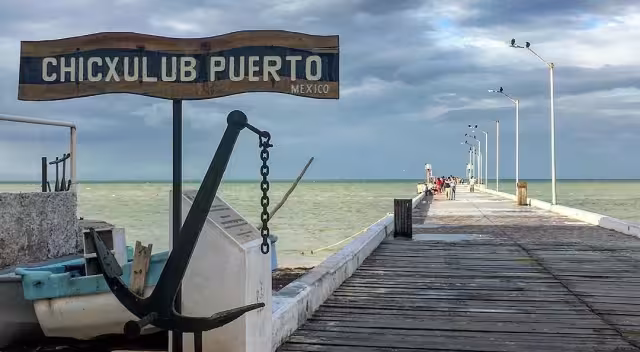Chicxulub Puerto está ubicado en Progreso, Yucatán, a 40 minutos de Mérida y es un puerto muy visitado