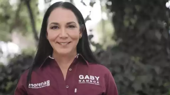 La alcaldesa Gabriela Gamboa busca la reelección en el municipio