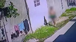 Joven huye sin ropa tras ser descubierto por su suegra en el cuarto de su novia en Dzilam de Bravo