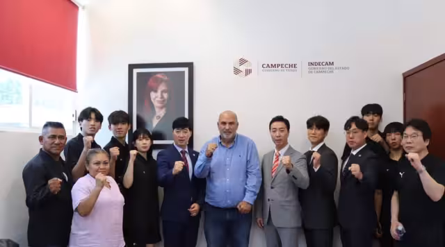 El taekwondo en Campeche se beneficiará tras una reunión con el Equipo de la GTA Korea Team y el Indecam.