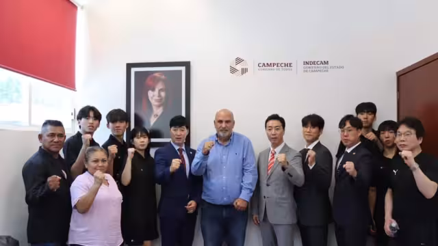 El taekwondo en Campeche se beneficiará tras una reunión con el Equipo de la GTA Korea Team y el Indecam.