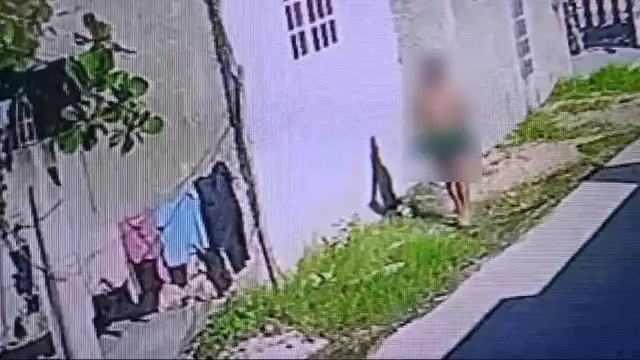 El joven se encontraba en casa de la novia cuando fue sorprendido.