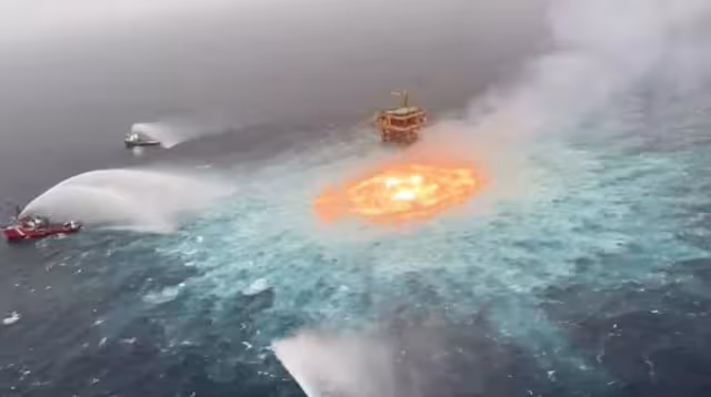 E 'Ojo de Fuego', ocurrido hace unos meses, también fue producto de una explosión en un ducto de Pemex