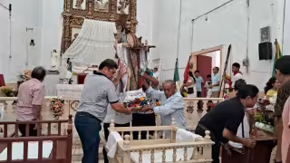 Dzilam de Bravo y Xocchel inician festividades a San Juan Bautista