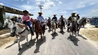 En esta cabalgata participaron jinetes de toda la Península.