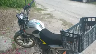 La motocicleta fue robada mientras el propietario asistía a un evento en el campo de béisbol Francisco Castillo Maldonado