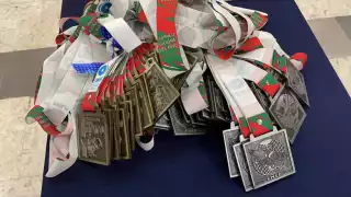 El reconocimiento lo recibió Jorge Rodríguez, presidente de la Asociación de Levantamiento de Pesas de Quintana Roo