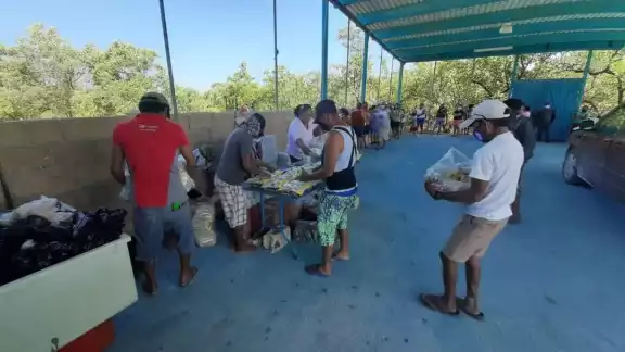 Los pobladores han podido soportar la falta de turismo con este apoyo Los pobladores han podido soportar la falta de turismo con este apoyo