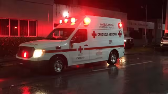 El hombre fue trasladado al hospital IMSS-Bienestar "Janell Romero Aguilar"