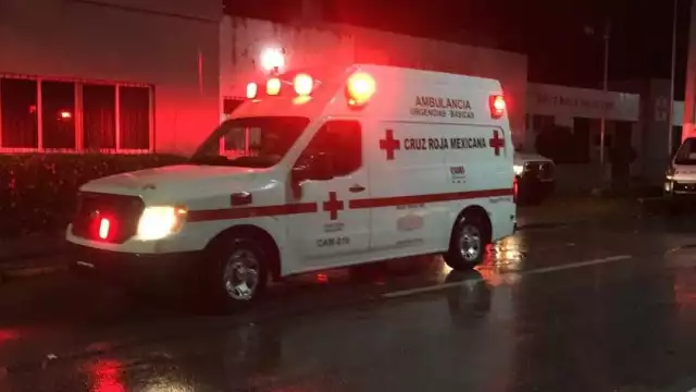 El hombre fue trasladado al hospital IMSS-Bienestar "Janell Romero Aguilar"