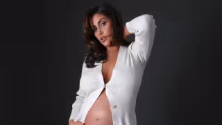 La dulce espera de su primer bebé