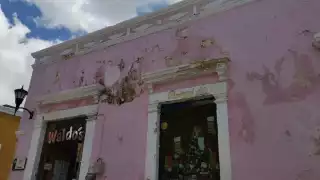 Hay más de 50 propiedades que presentan desprendimientos.