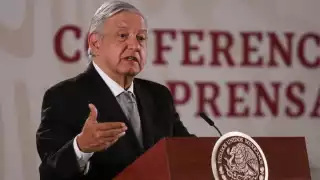 Presidente AMLO en conferencia de prensa
