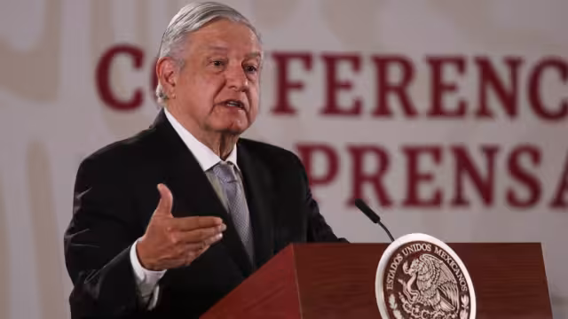 Presidente AMLO en conferencia de prensa
