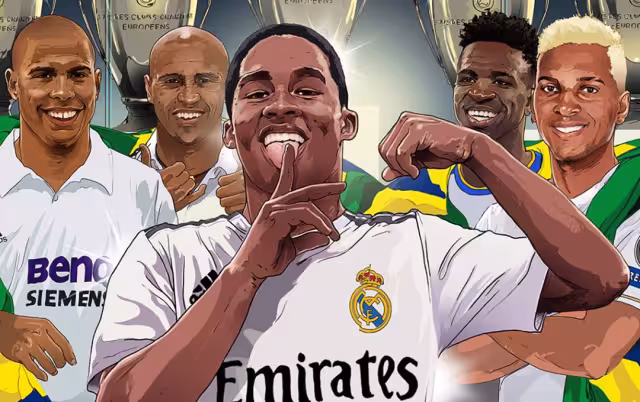 Endrick estuvo a punto de firmar por el Barcelona pero decidió hacerlo con el Real Madrid