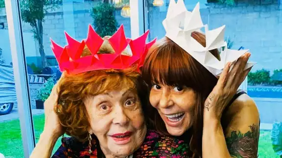 Alejandra Guzmán ha demostrado tener una gran relación con la primera actriz. Foto: Especial Alejandra Guzmán ha demostrado tener una gran relación con la primera actriz. Foto: Especial