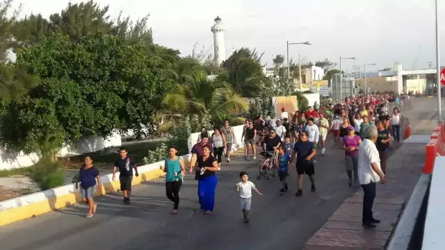 El último evento recreativo se realizó en 2019 con una carrera tradicional de la API