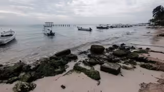 Erosión en El Recodo daña el arenal y afecta al sector náutico de Playa del Carmen