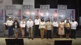 Los candidatos aprovecharon para exponer sus principales propuestas para mejorar Bacalar