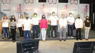 La actual alcaldesa de José María Morelos, Sofía Alcocer Alcocer, quien pretende relegirse no acudió a debatir