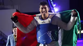 Carlos Sansores lidera la categoría de +87kg en el ranking mundial y olímpico de taekwondo