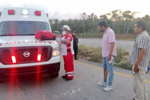 El percance fue reportado al número de emergencias 911