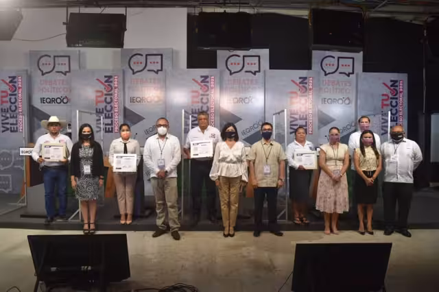 Los candidatos aprovecharon para exponer sus principales propuestas para mejorar Bacalar