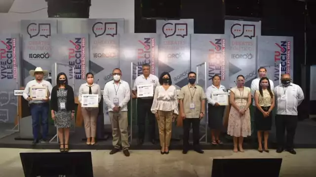 Los candidatos aprovecharon para exponer sus principales propuestas para mejorar Bacalar