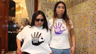 María Elena Ríos llega a Puebla previo a la aprobación de la Ley Ácida