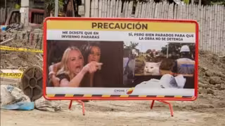 Ahora, el gato Smudge avisa sobre las obras en la zona