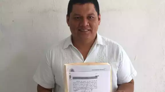 Tras el fallo de un juez de Zacatecas, más de 700 pobladores podrán recibir el servicio de agua potable en Quintana Roo. Foto: Abraham Cohuó Tras el fallo de un juez de Zacatecas, más de 700 pobladores podrán recibir el servicio de agua potable en Quintana Roo. Foto: Abraham Cohuó