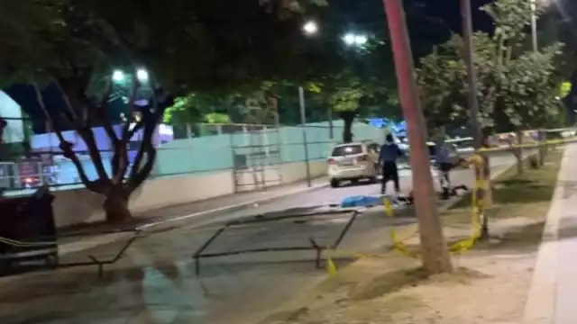 El accidente fue causada por un descuido del motociclista