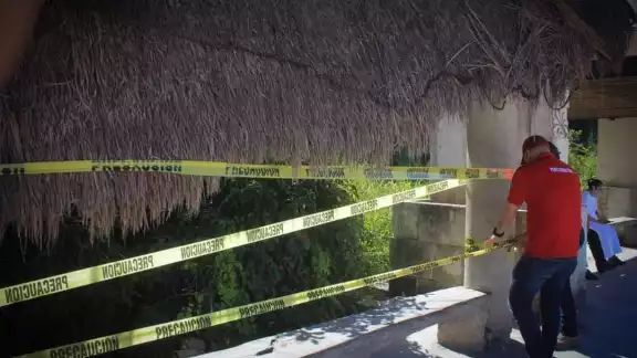 Fue acordonada la zona