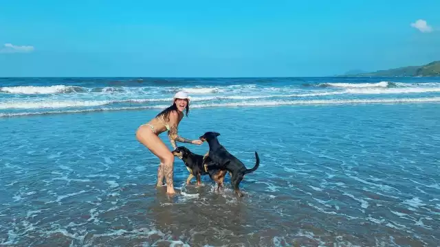 A través de sus historias de Instagram, la conductora mostró su compromiso con el medio ambiente, la naturaleza y los animales