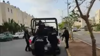 Elementos de la Guardia Nacional arribaron al lugar de los hechos