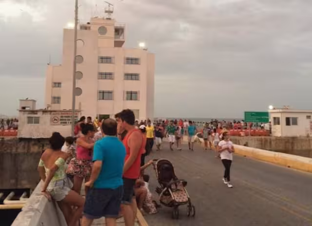 Es la primera vez que se abre el Muelle desde 2019