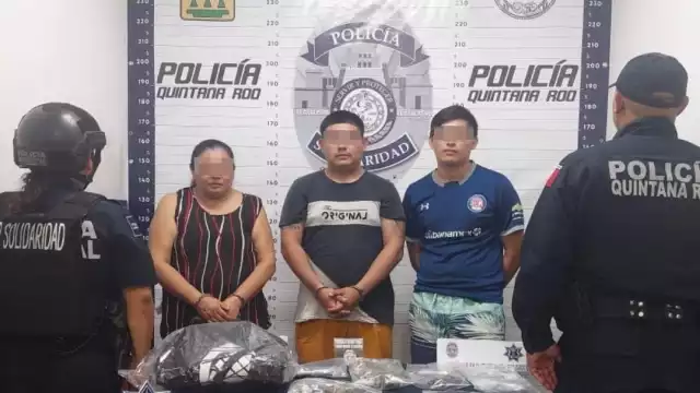 Los detenidos fueron puestos a disposición de la Fiscalía Especializada en Delitos contra la Salud en su Modalidad de Narcomenudeo